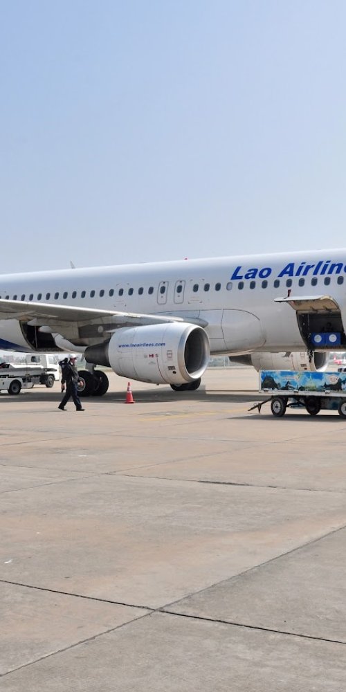 Car driving near Wattay Airport