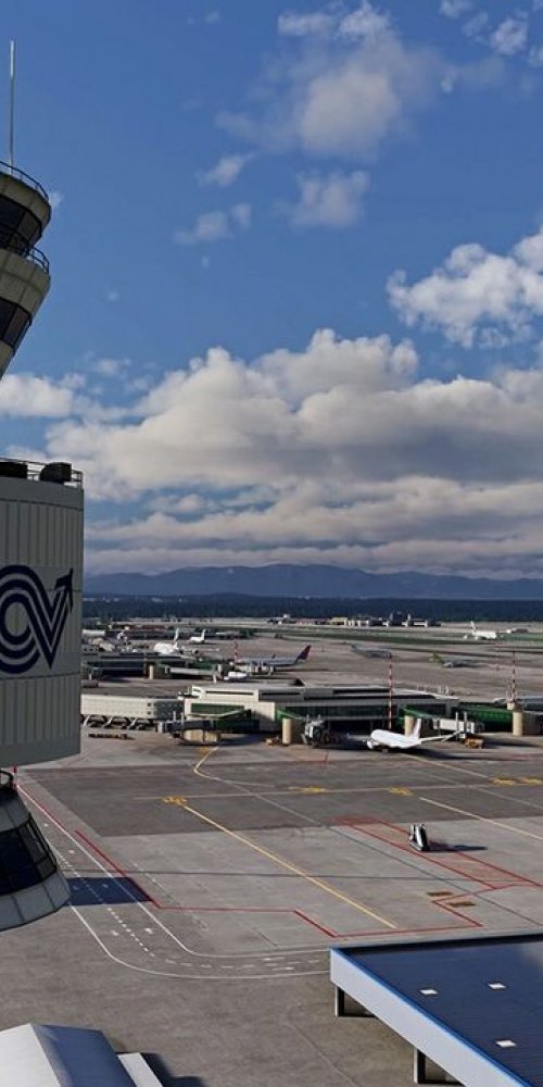 Car driving near Malpensa Airport