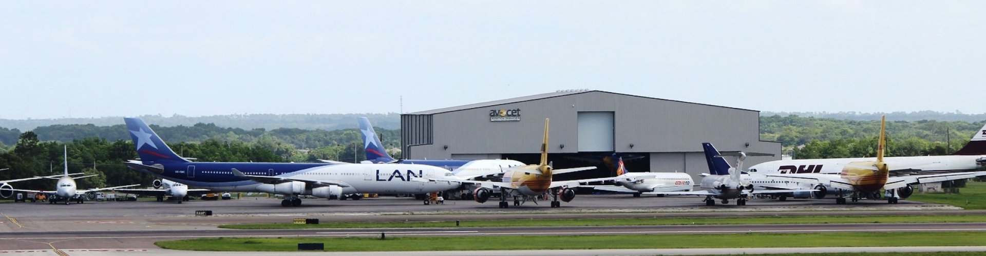 Scenic road near Orlando Sanford Intl Airport, FL, US