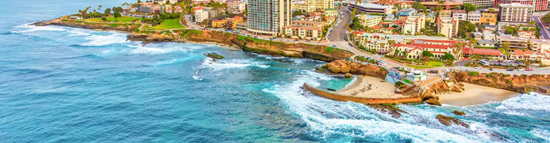 Skyline of San Diego, CA, US