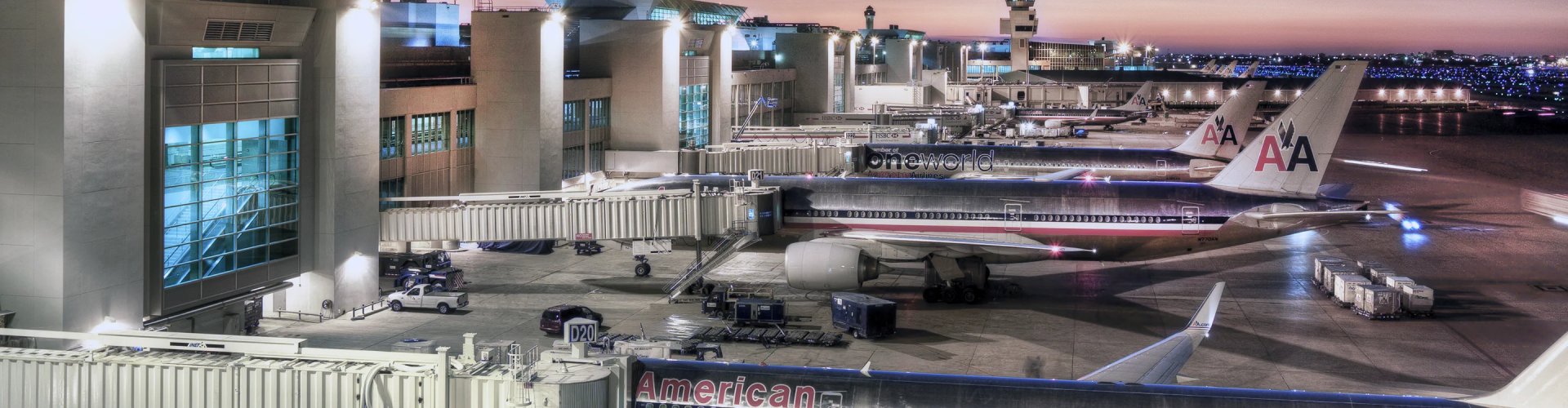 Sunset road trip near Miami