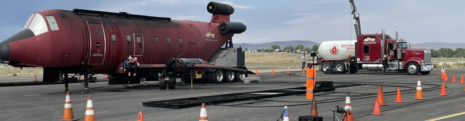 Scenic drive near Elko Regional Airport, Nevada