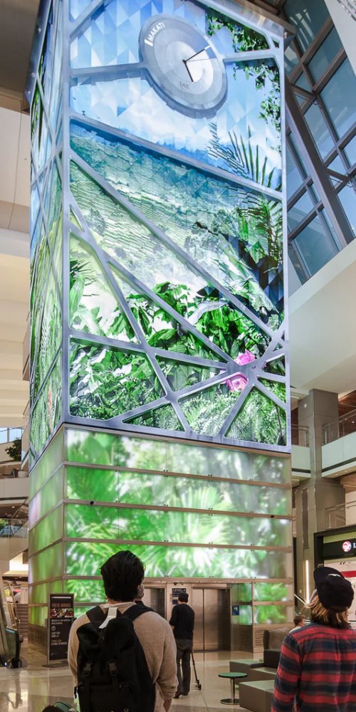 Car driving from Los Angeles Airport