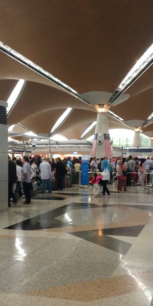 Driving near Kuala Lumpur Airport