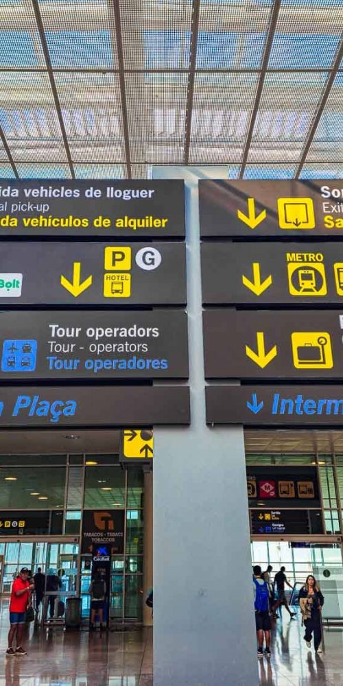 Driving from Barcelona El Prat Airport to city centre