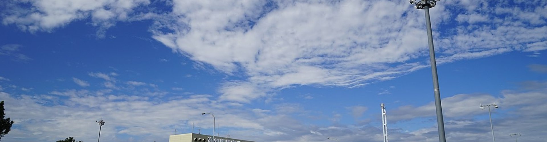 Scenic road near Kochi Ryoma Airport