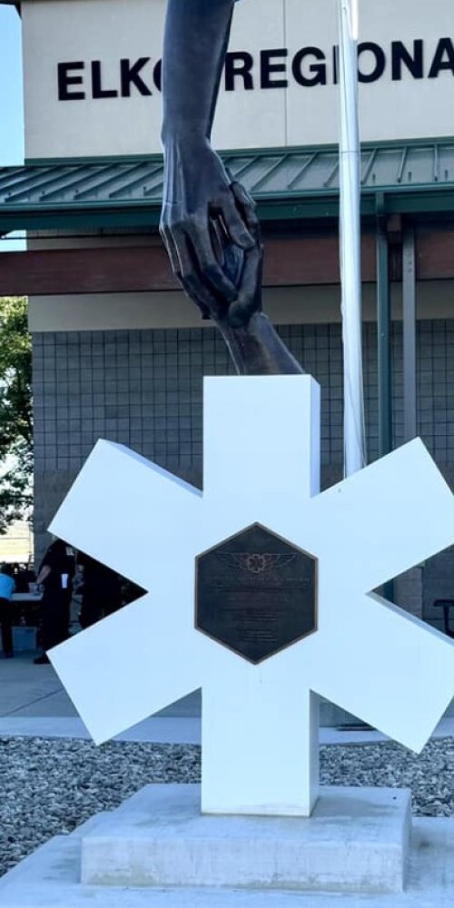 Driving near Elko Regional Airport, Nevada