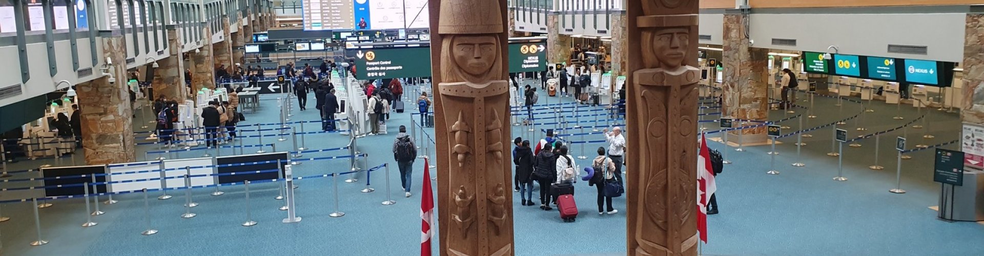 Scenic drive near Vancouver Airport