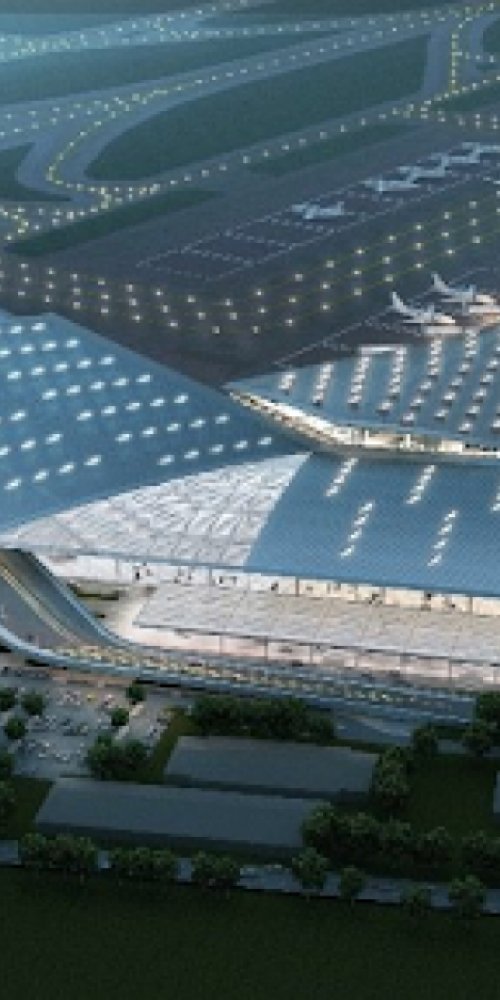 Driving near Indira Gandhi Airport