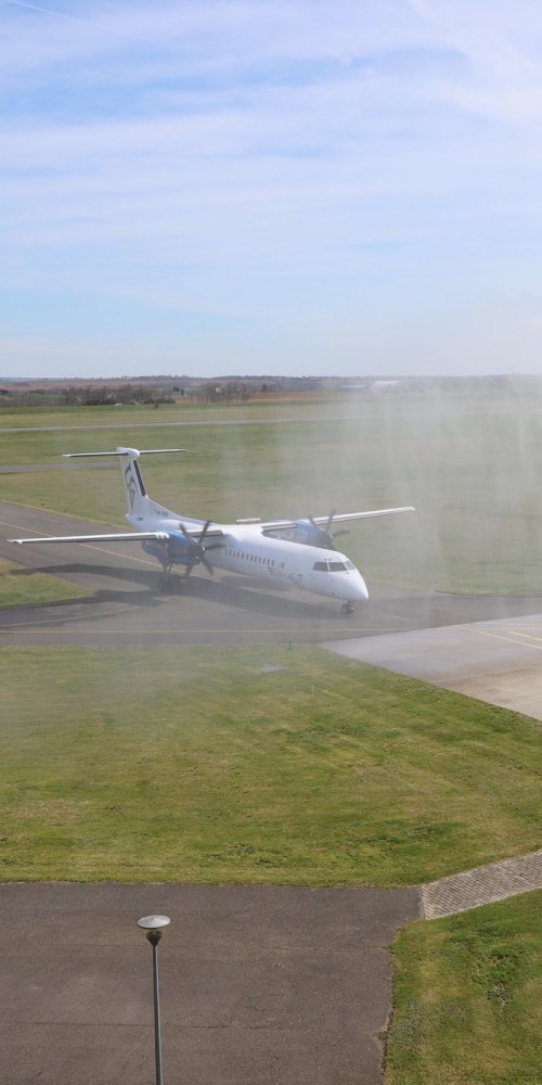 Driving near Miskolc Airport, HU
