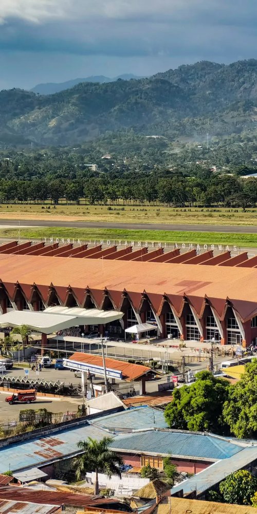 Driving near Zamboanga International Airport